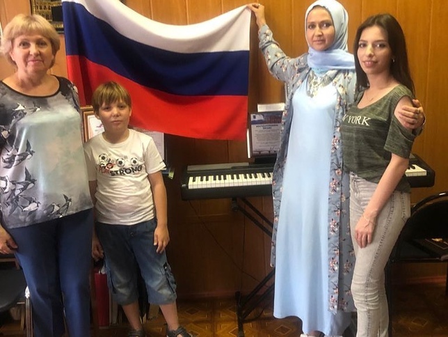 День флага России. Наши воспитанники